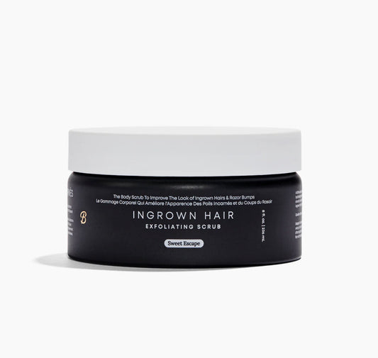 Ingrown Hair Exfoliating Scrub
clear pores + hydrate